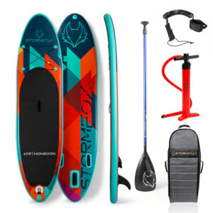 Monsoon Stand Up Paddle Board - Full SUP Board Kit - 10' 6