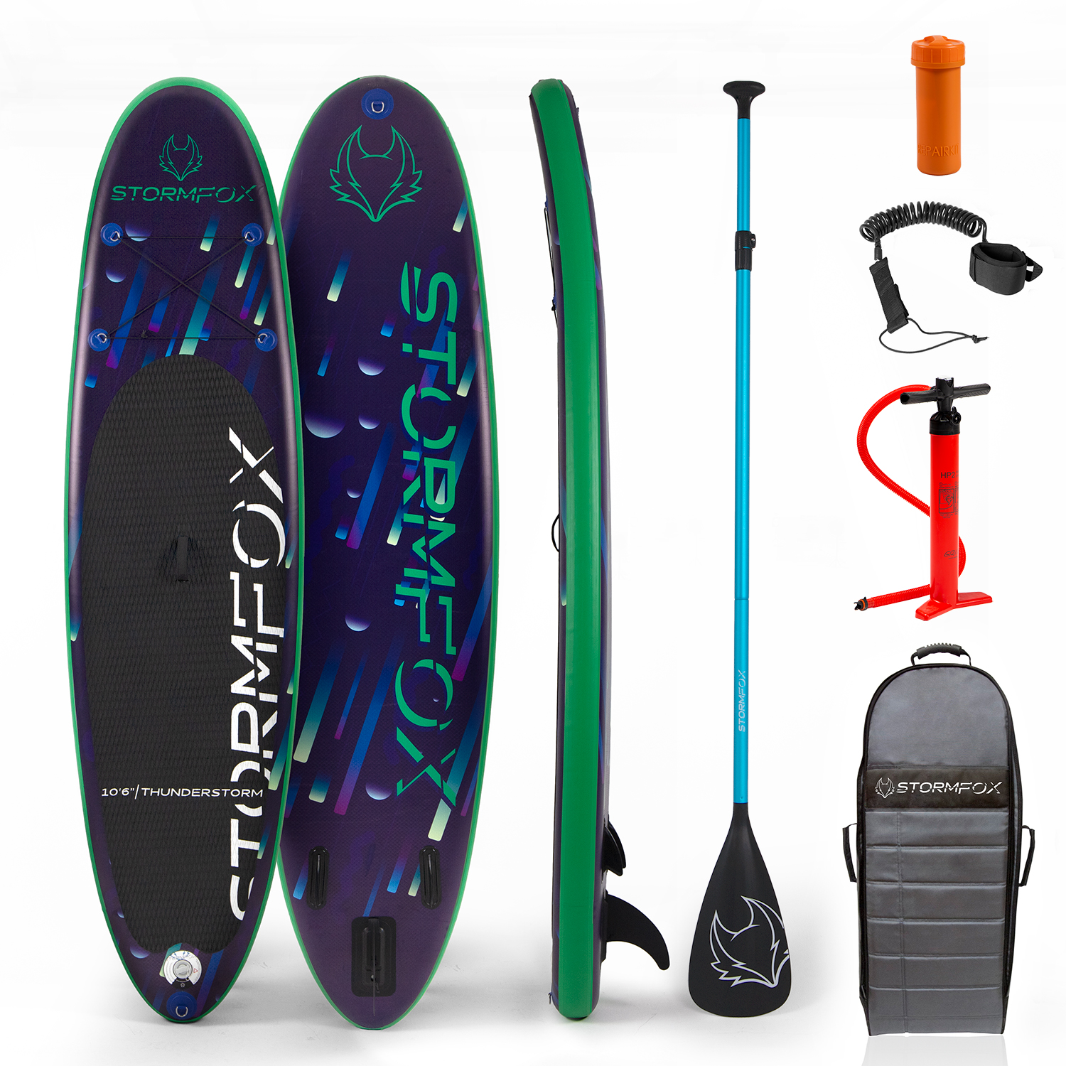 Thunderstorm Stand Up Paddle Board Kit - 10'6