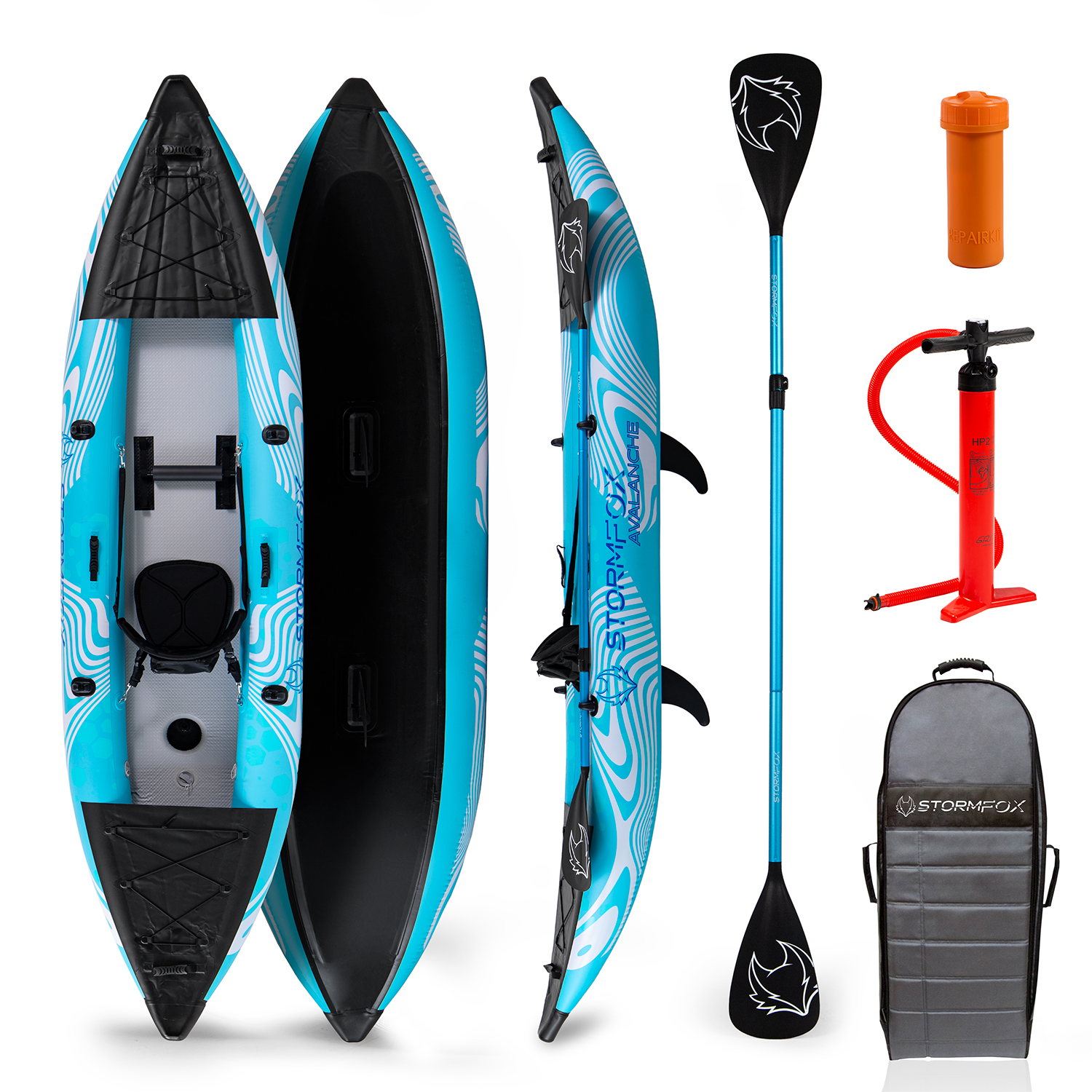 Avalanche 1-Seater Kayak Kit