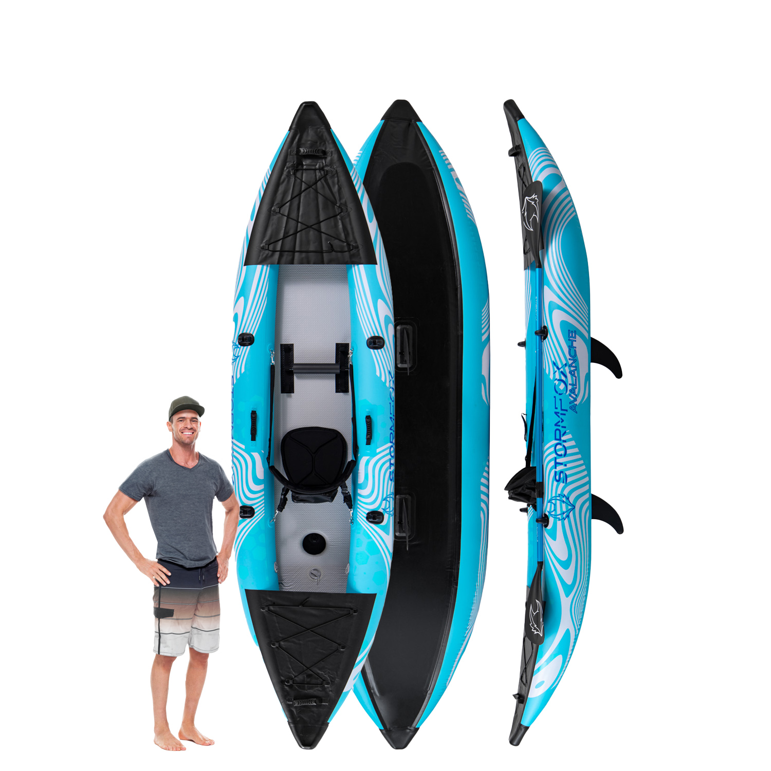 Avalanche 1-Seater Kayak Kit