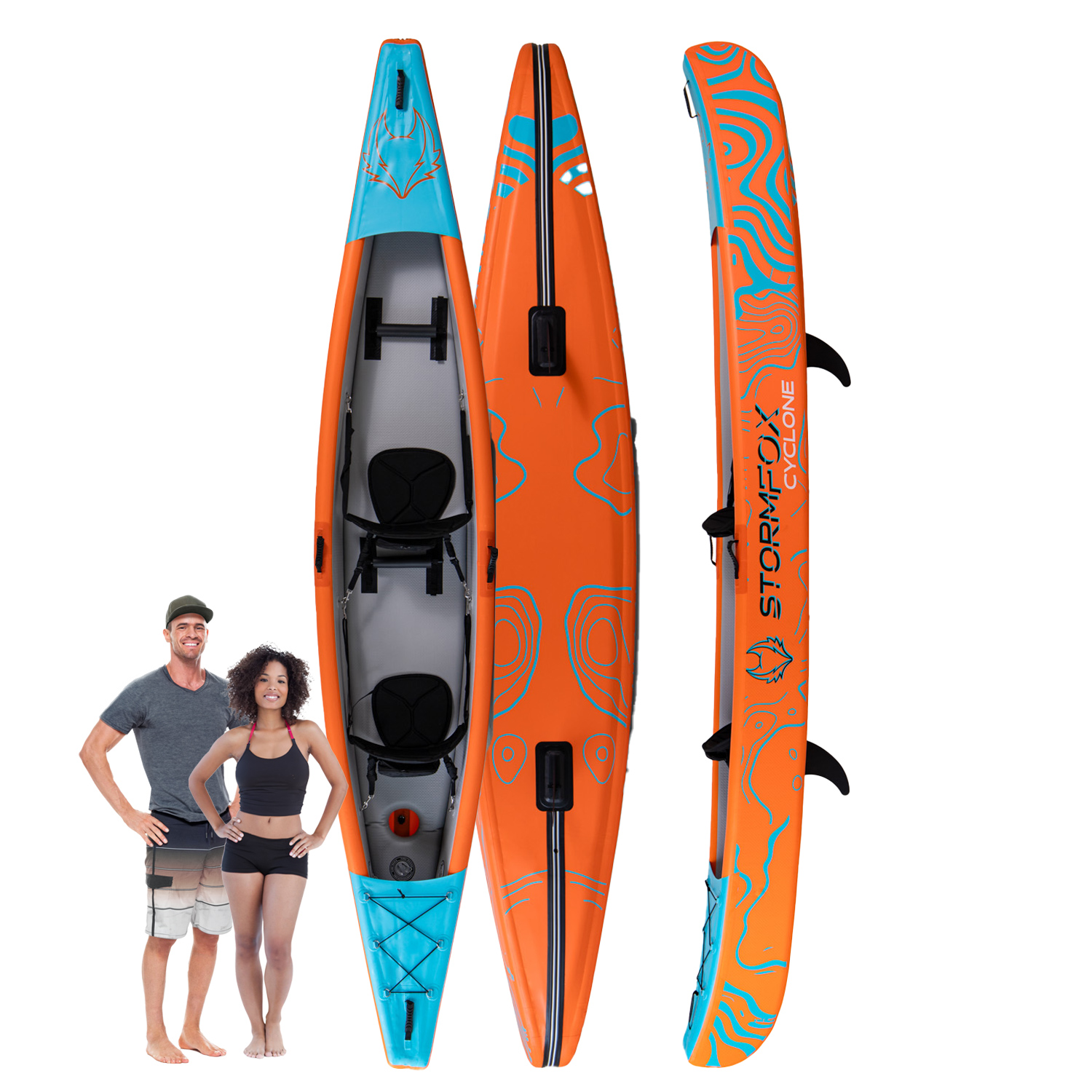 Cyclone 2-Seater Canoe Kit