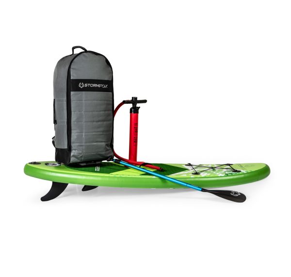 Freeze Kids Stand Up Paddle Board Kit - Green - 7' - Image 5
