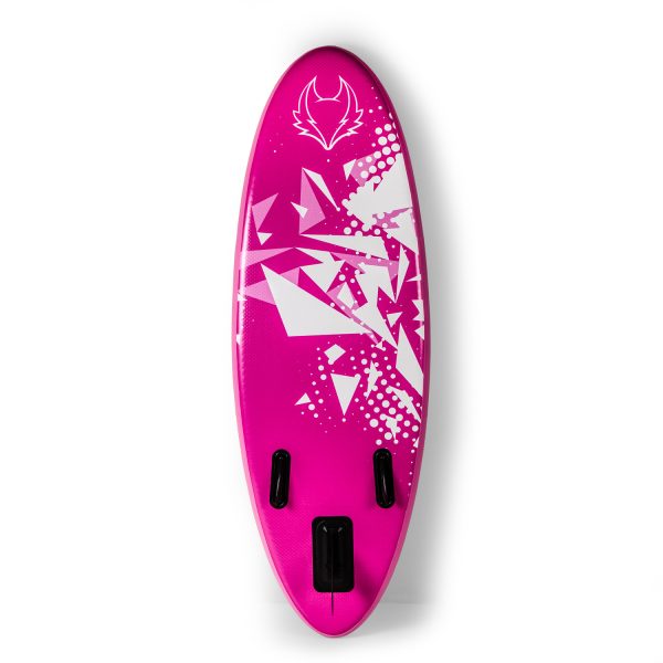 Freeze Kids Stand Up Paddle Board Kit - Pink- 7' - Image 4